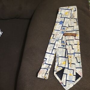 Museum Artifacts All Silk  Periodic Table Themed Neck Tie